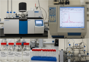 Análisis de ésteres etílicos por cromatografía de gases GC-FID Cromatógrafo de gases GC-FID para cuantificación de ésteres etílicos en aceite de oliva según normativa UE 2022/2104