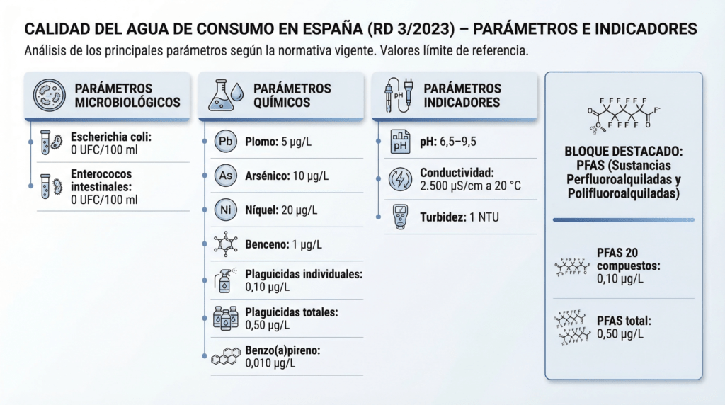 parametros rd 3 2023 aguas consumo pfas parametros rd 3 2023 aguas consumo pfas